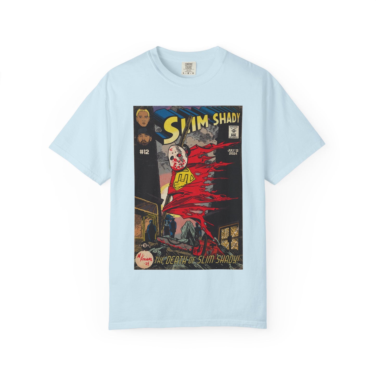Eminem - Death of Slim Shady - Unisex Comfort Colors T-shirt