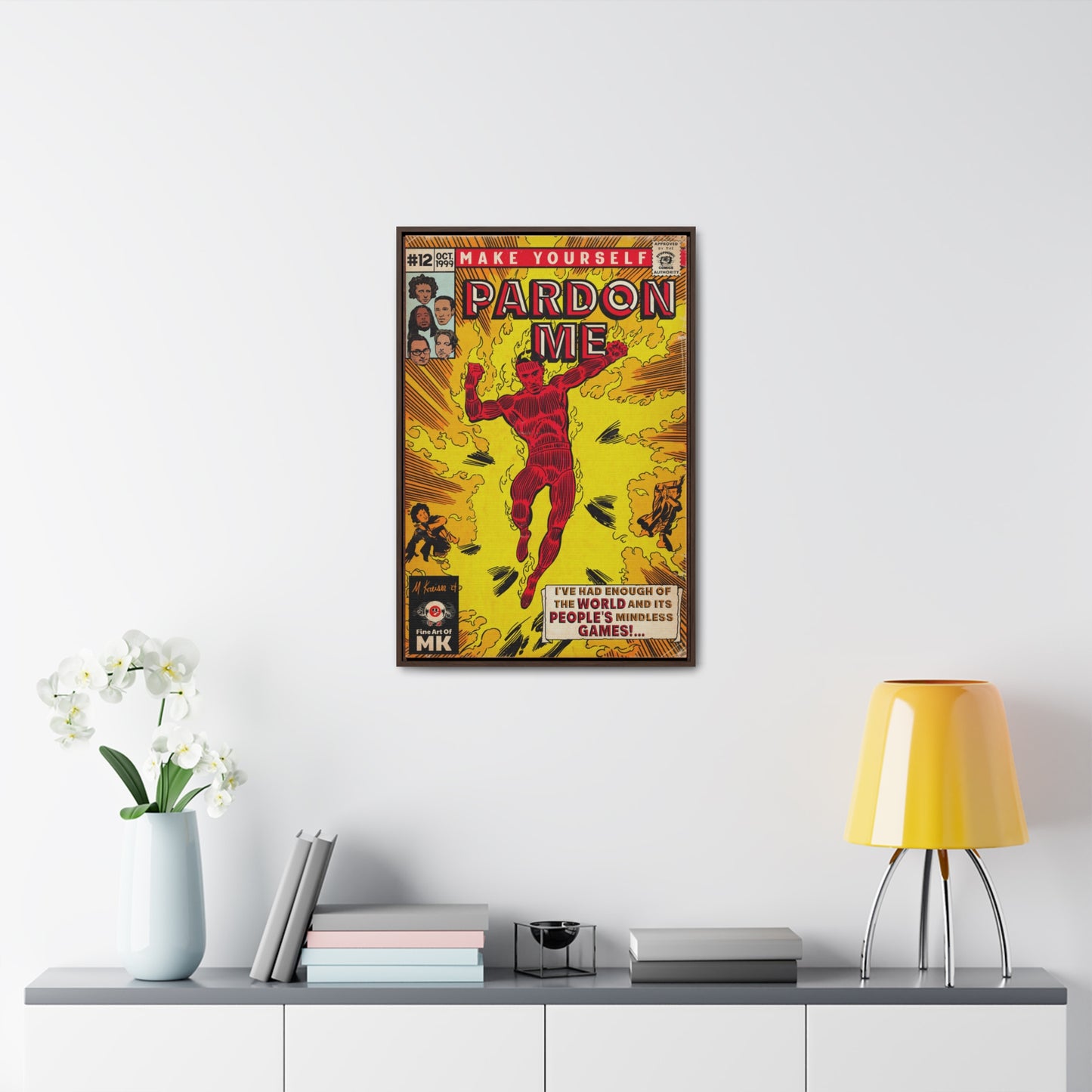Incubus - Pardon Me - Gallery Canvas Wraps, Vertical Frame