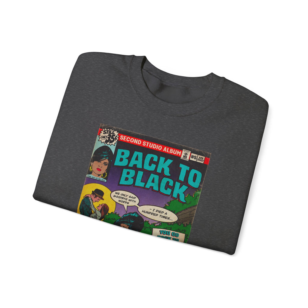 Back to Black - Unisex Heavy Blend™ Crewneck Sweatshirt