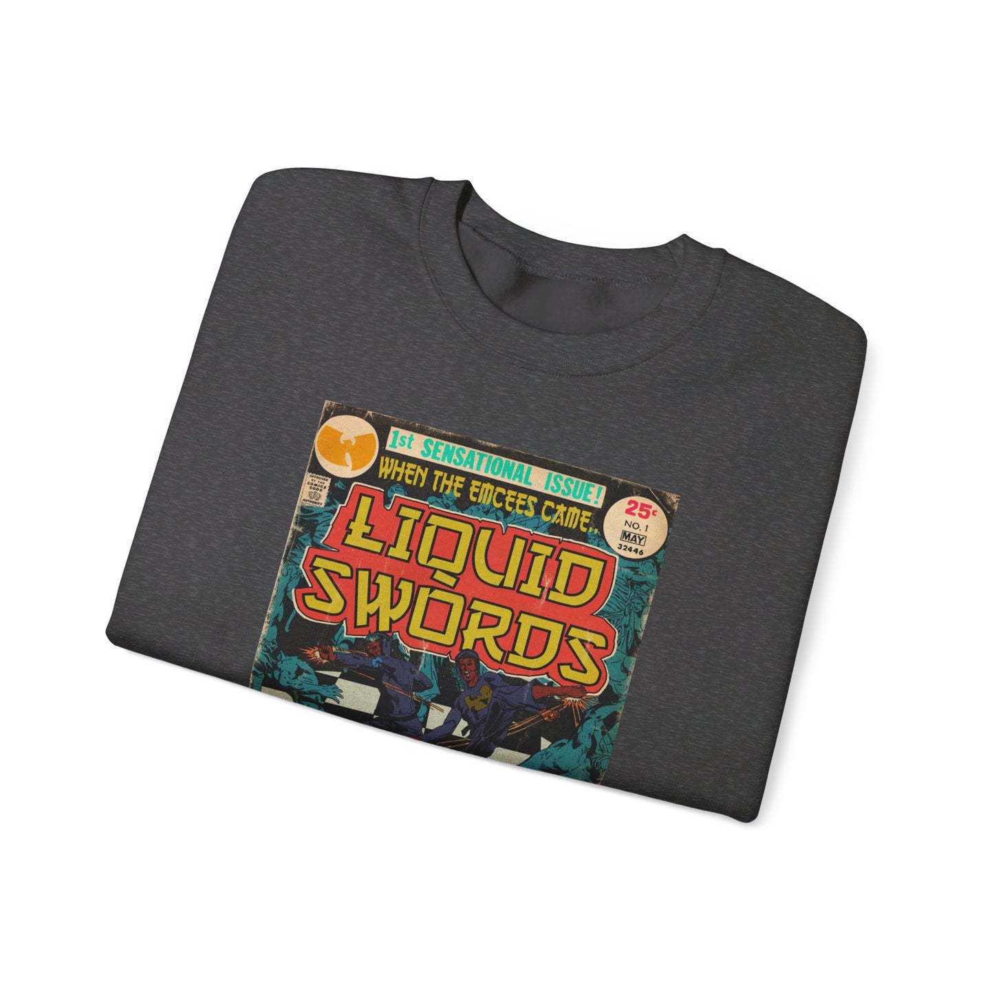 GZA/Genius - Liquid Swords - Unisex Heavy Blend™ Crewneck Sweatshirt