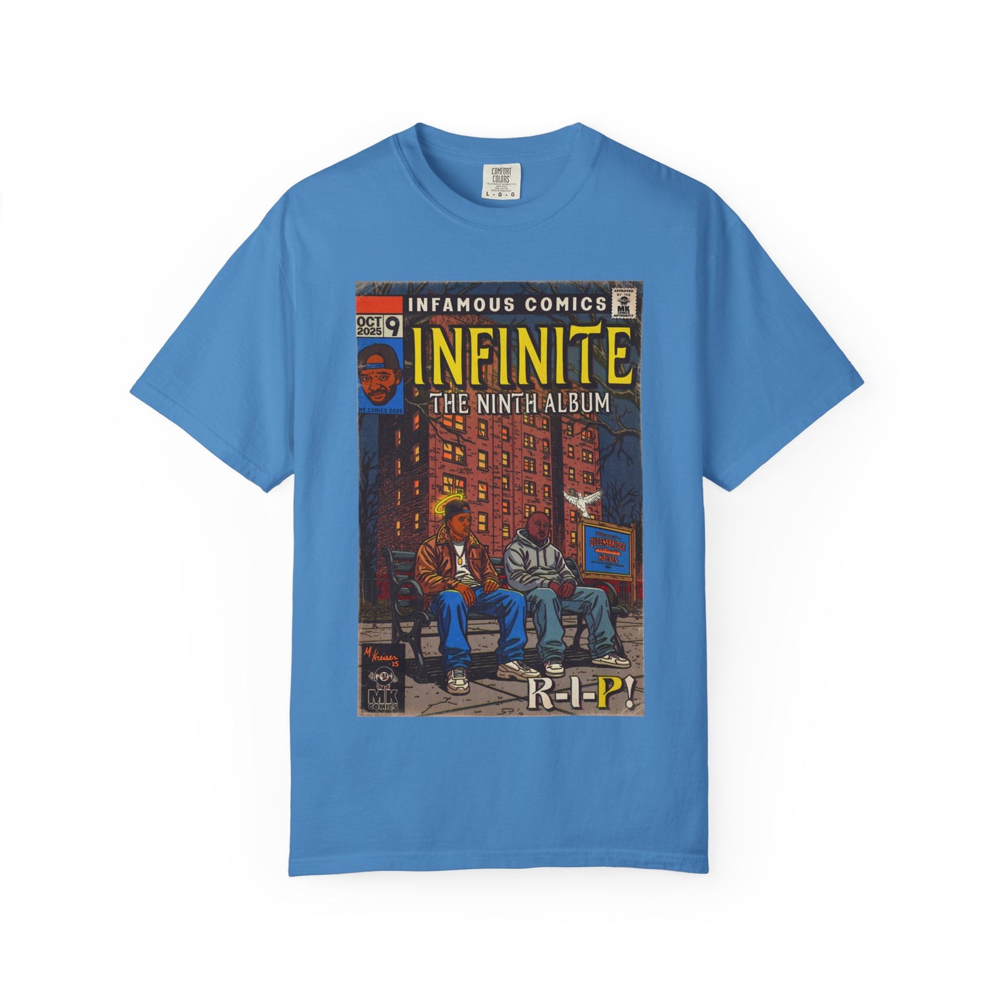 Infinite - Comic Book Art - Unisex Comfort Colors T-shirt