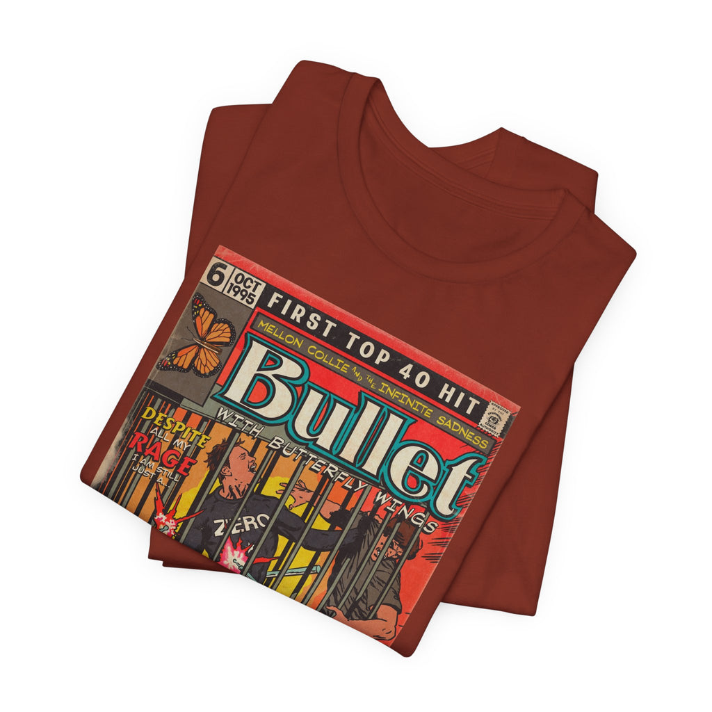 Bullet With Butterfly Wings - Unisex Jersey Short Sleeve Tee