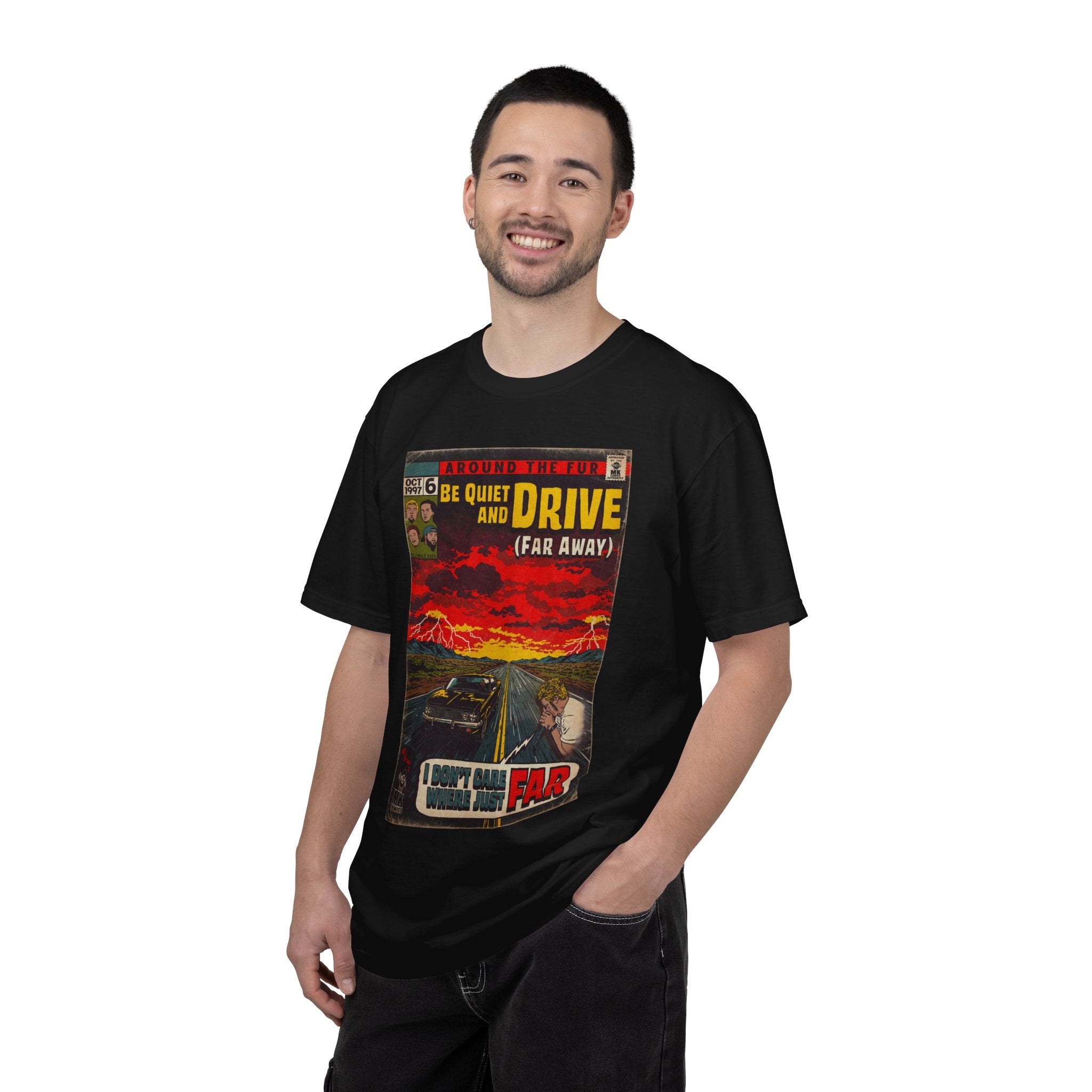 Be Quiet and Drive - Unisex Comfort Colors T-shirt