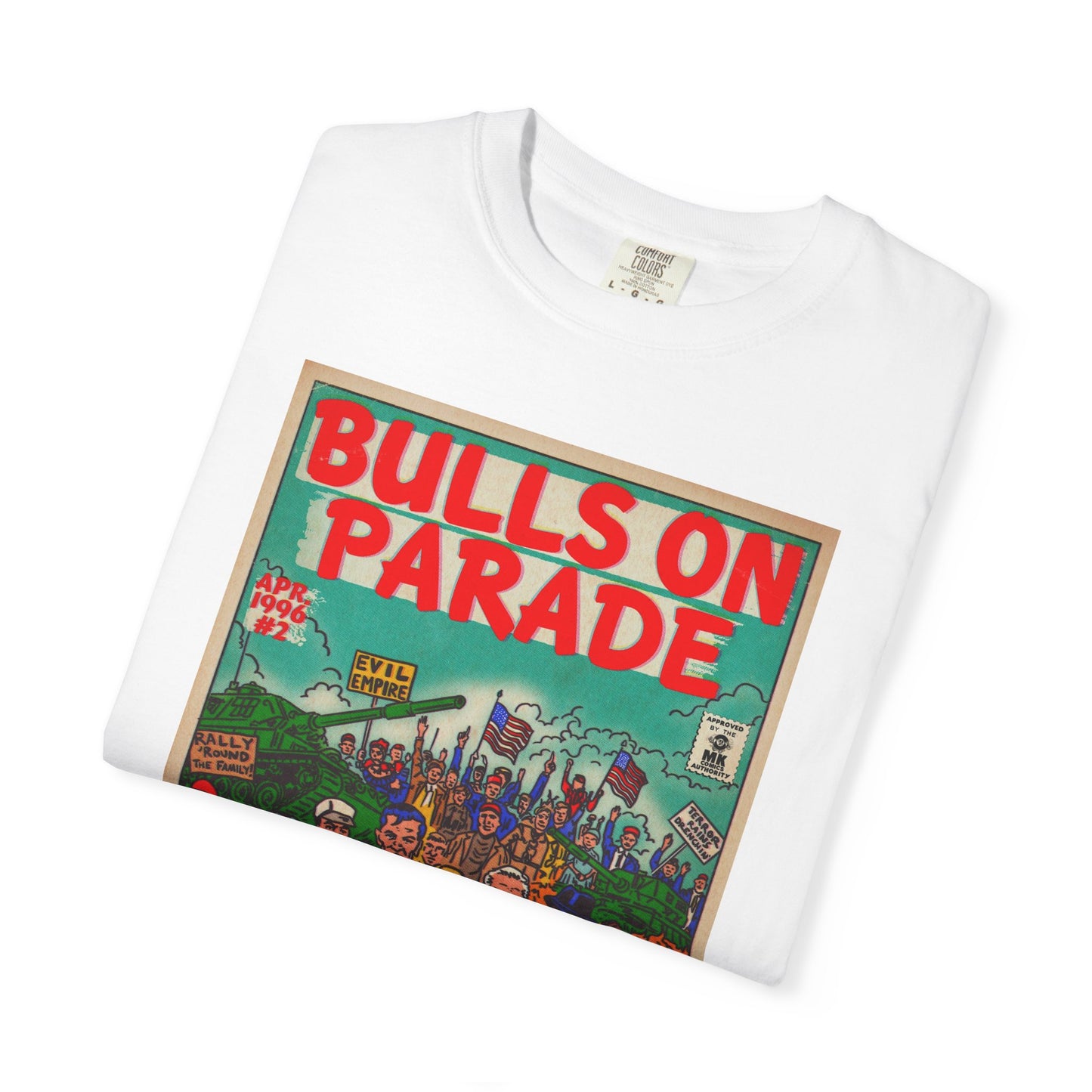 Bulls Parade - Unisex Garment-Dyed T-shirt