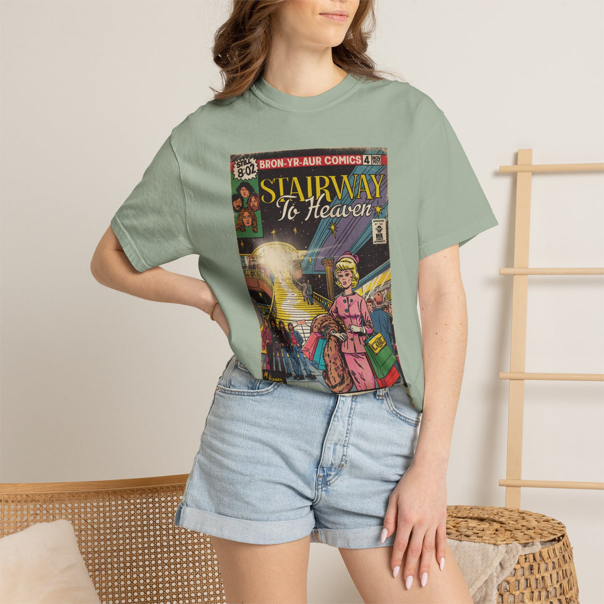 Stairway - Unisex Comfort Colors T-Shirt
