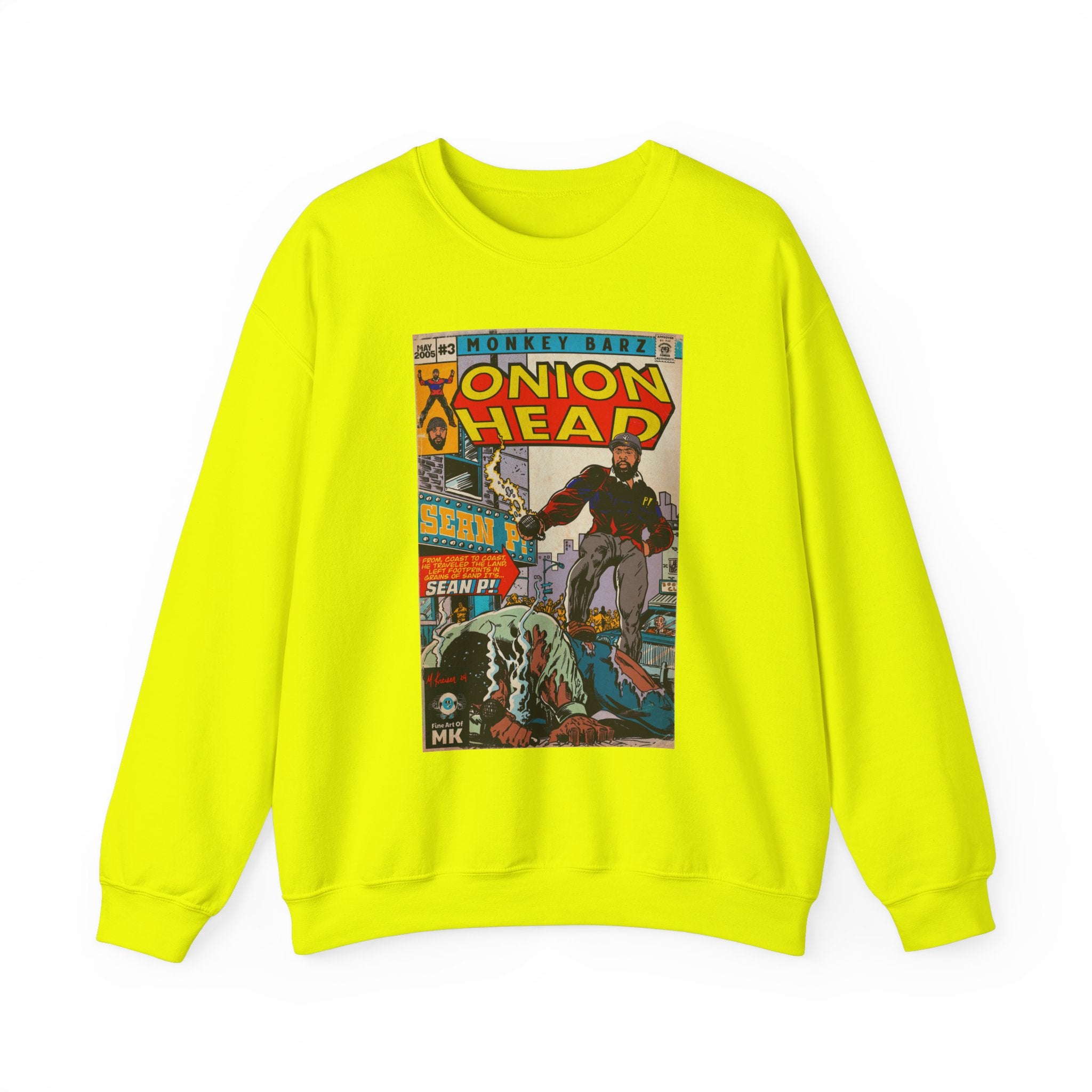 Onion Head - Unisex Heavy Blend™ Crewneck Sweatshirt
