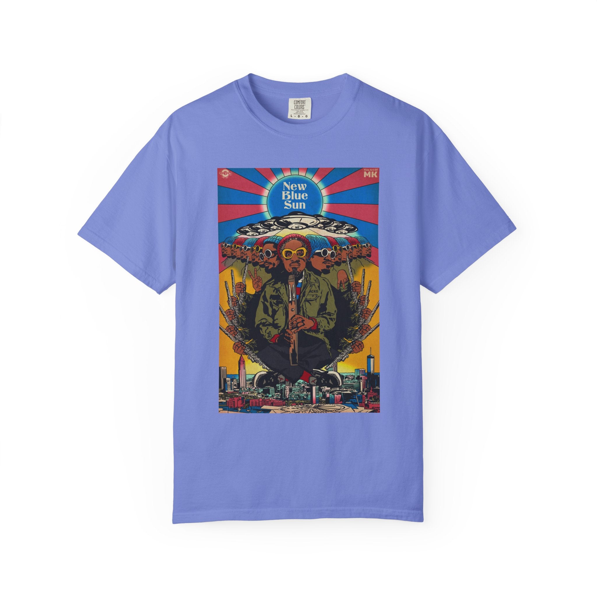 New Blue Sun - Unisex Comfort Colors T-shirt