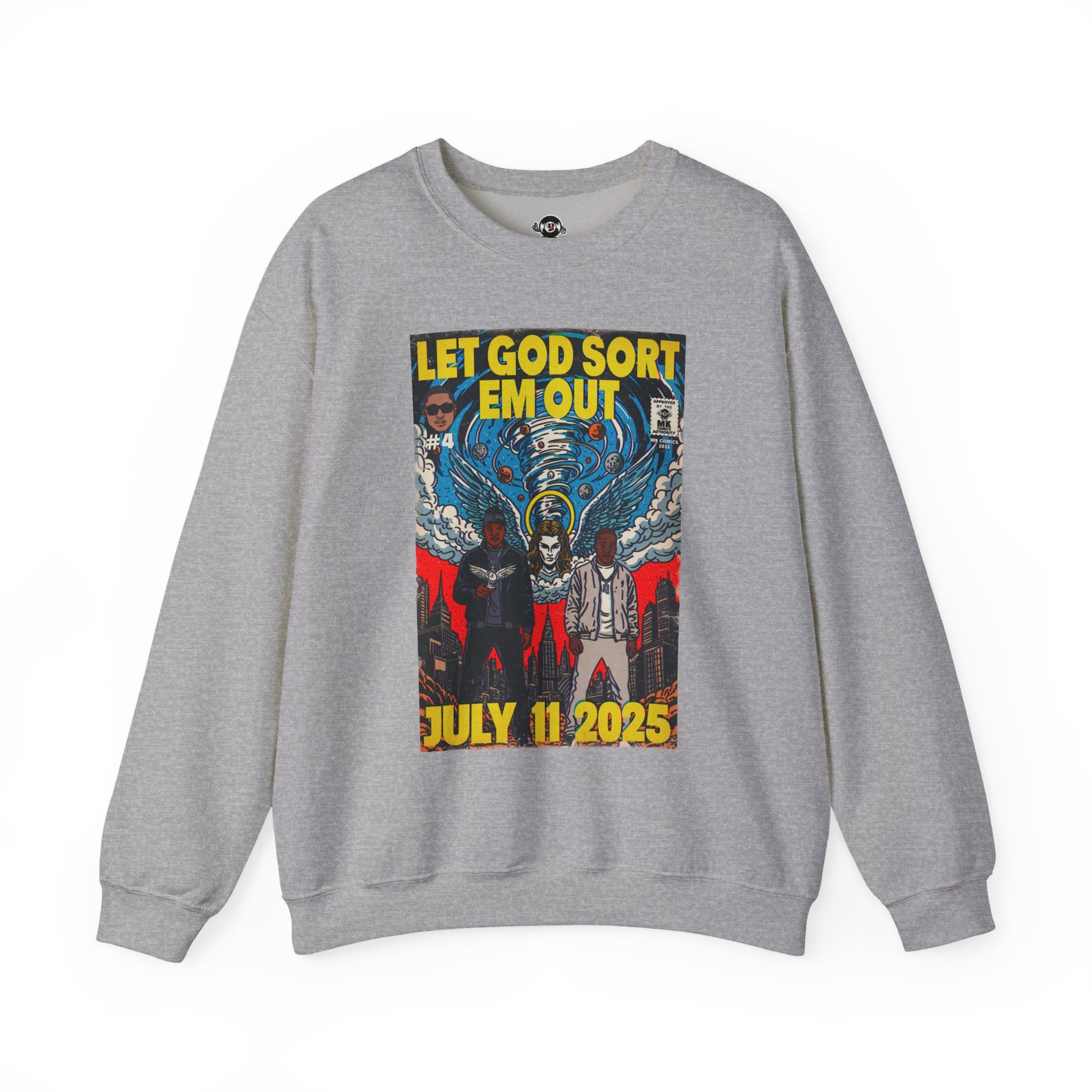Let God Sort Em Out - Unisex Heavy Blend™ Crewneck Sweatshirt