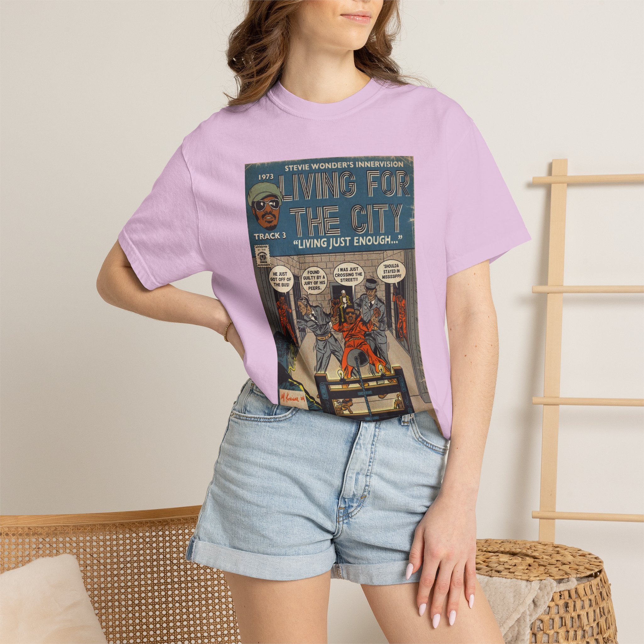 Living For The City - Unisex Comfort Colors T-shirt