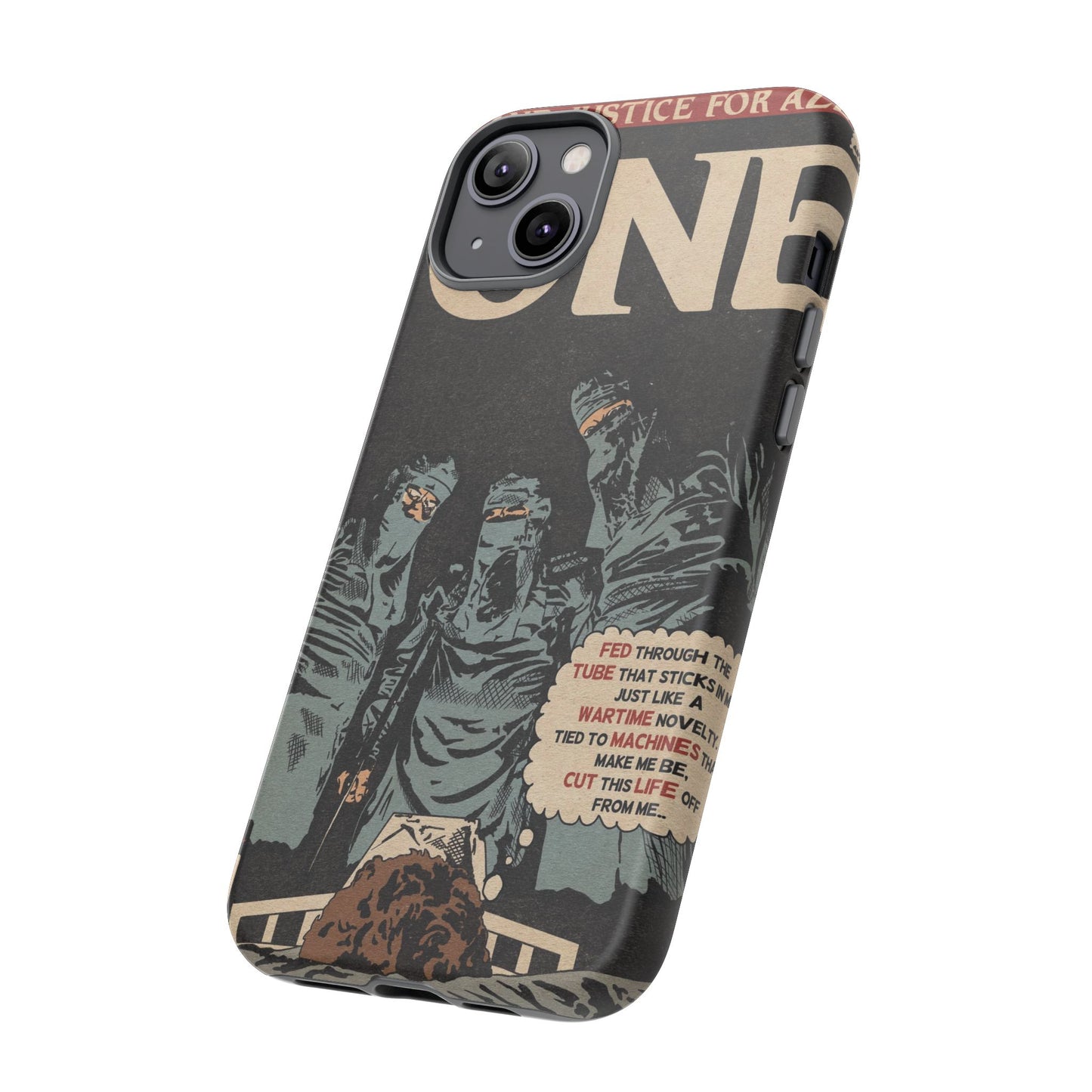 Metallica- One - Johnny Got His Gun Comic Book Art - Tough Phone Cases