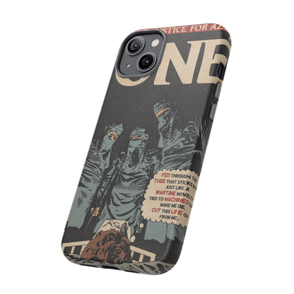 Metallica- One - Johnny Got His Gun Comic Book Art - Tough Phone Cases