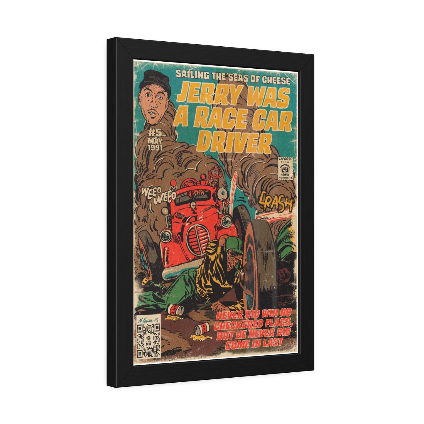 Primus - Jerry Was A Race Car Driver - Framed Paper Posters