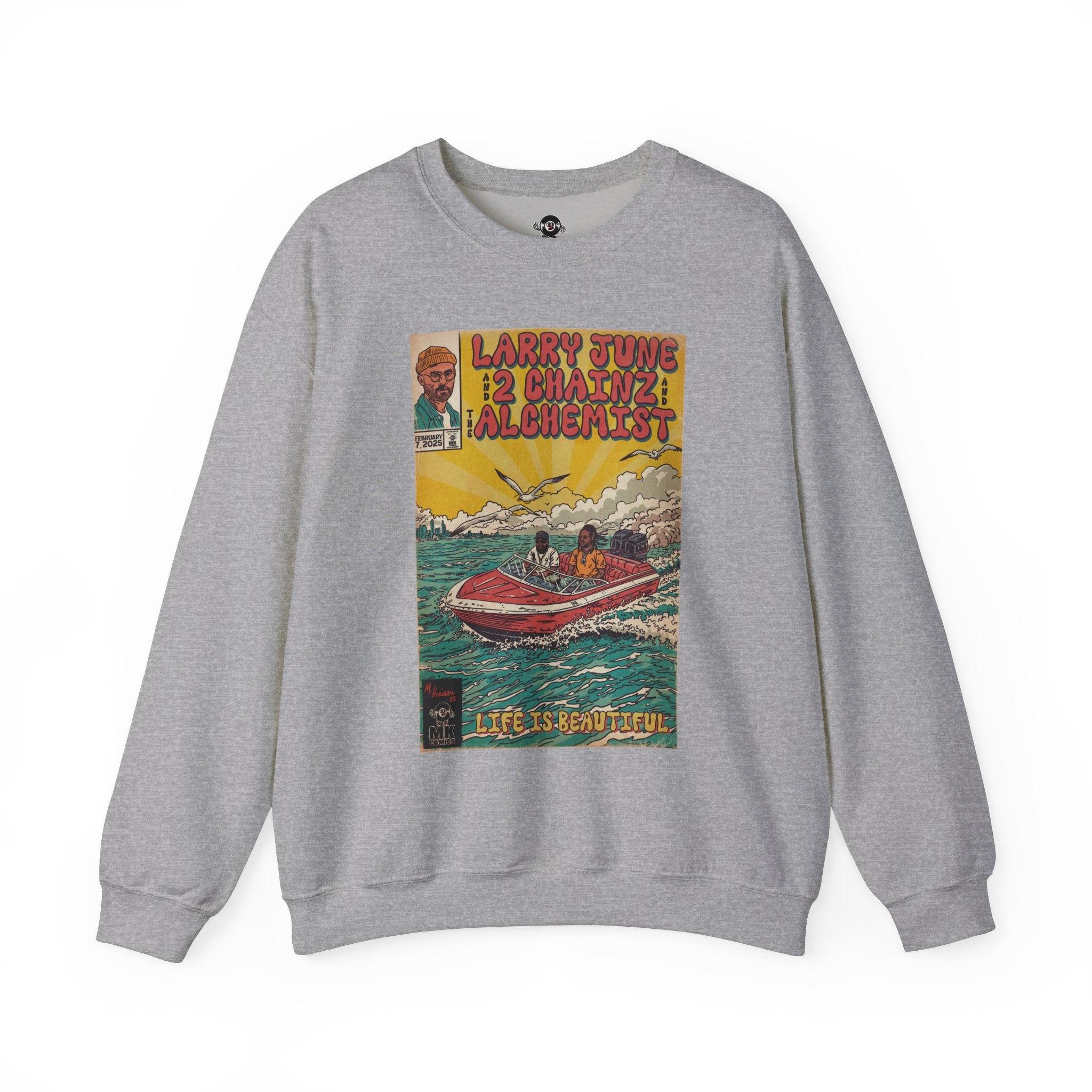 Life is Beautiful - Unisex Heavy Blend™ Crewneck Sweatshirt
