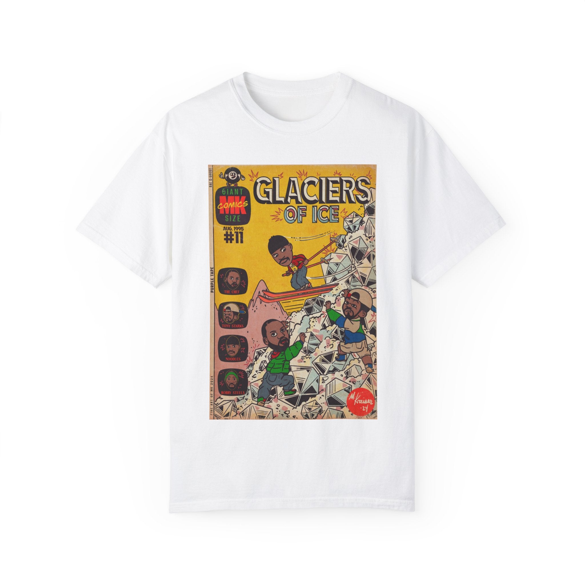 Glaciers of Ice - Unisex Comfort Colors T-shirt