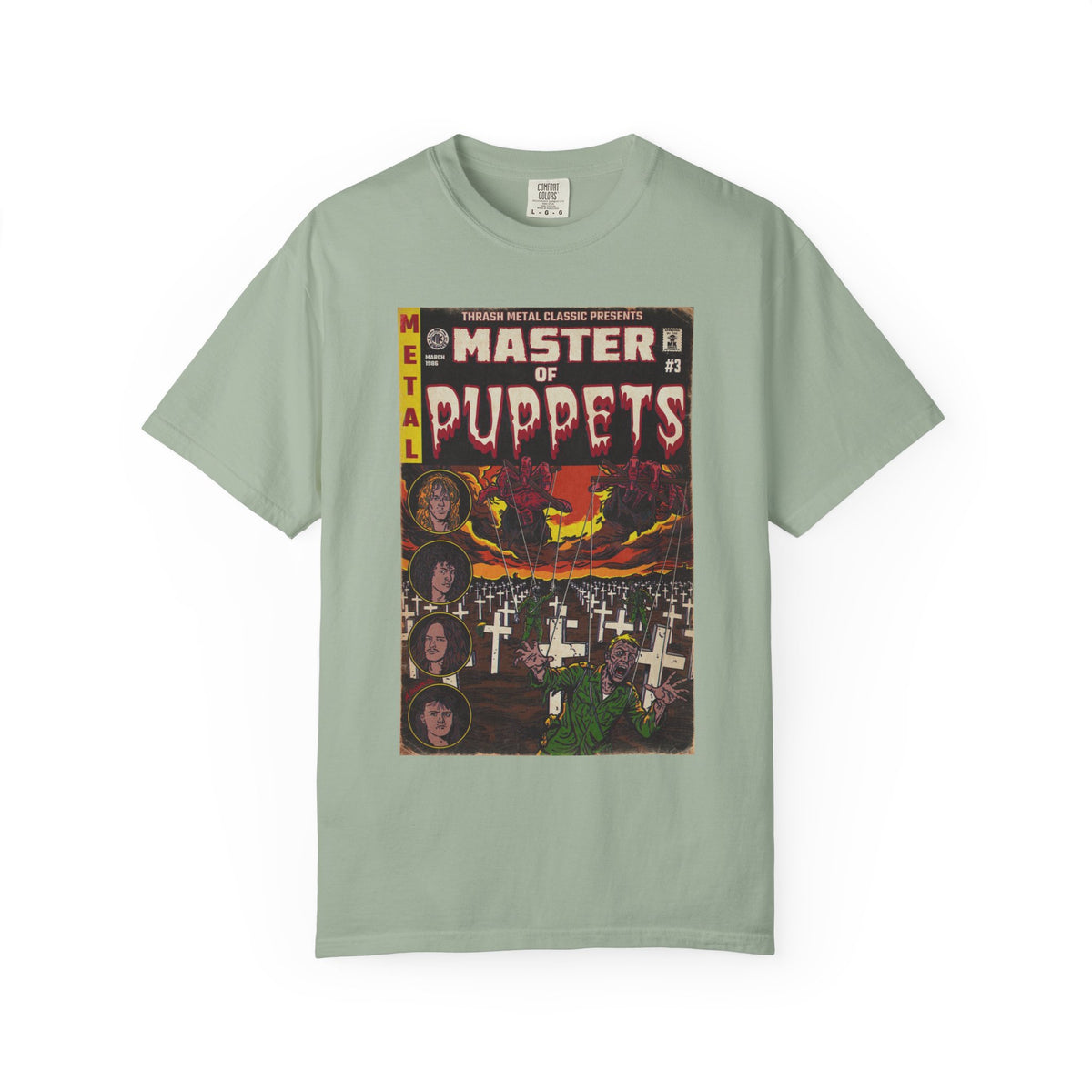 Master of Puppets - Unisex Garment-Dyed T-shirt