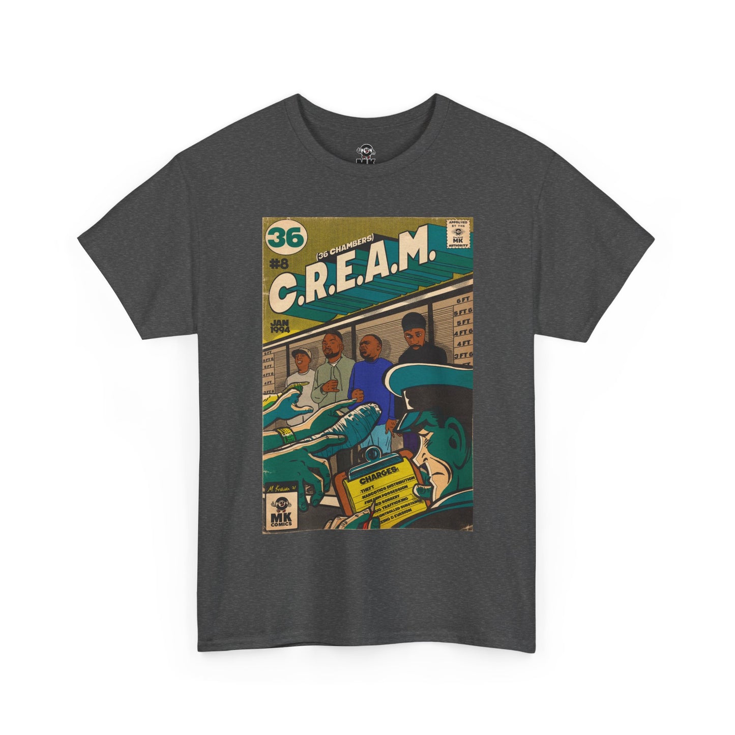 CREAM - MK Classic - Unisex Heavy Cotton Tee