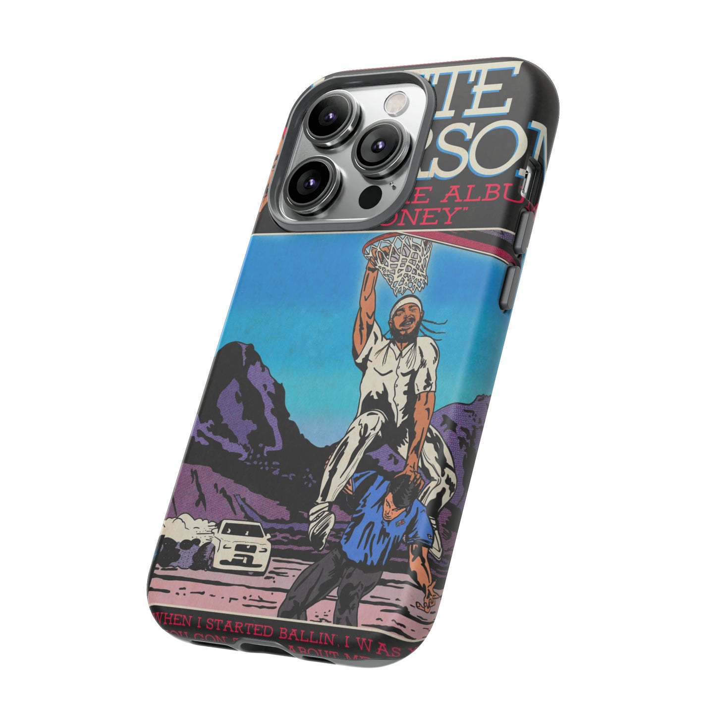 Post Malone - White Iverson -  Tough Phone Cases