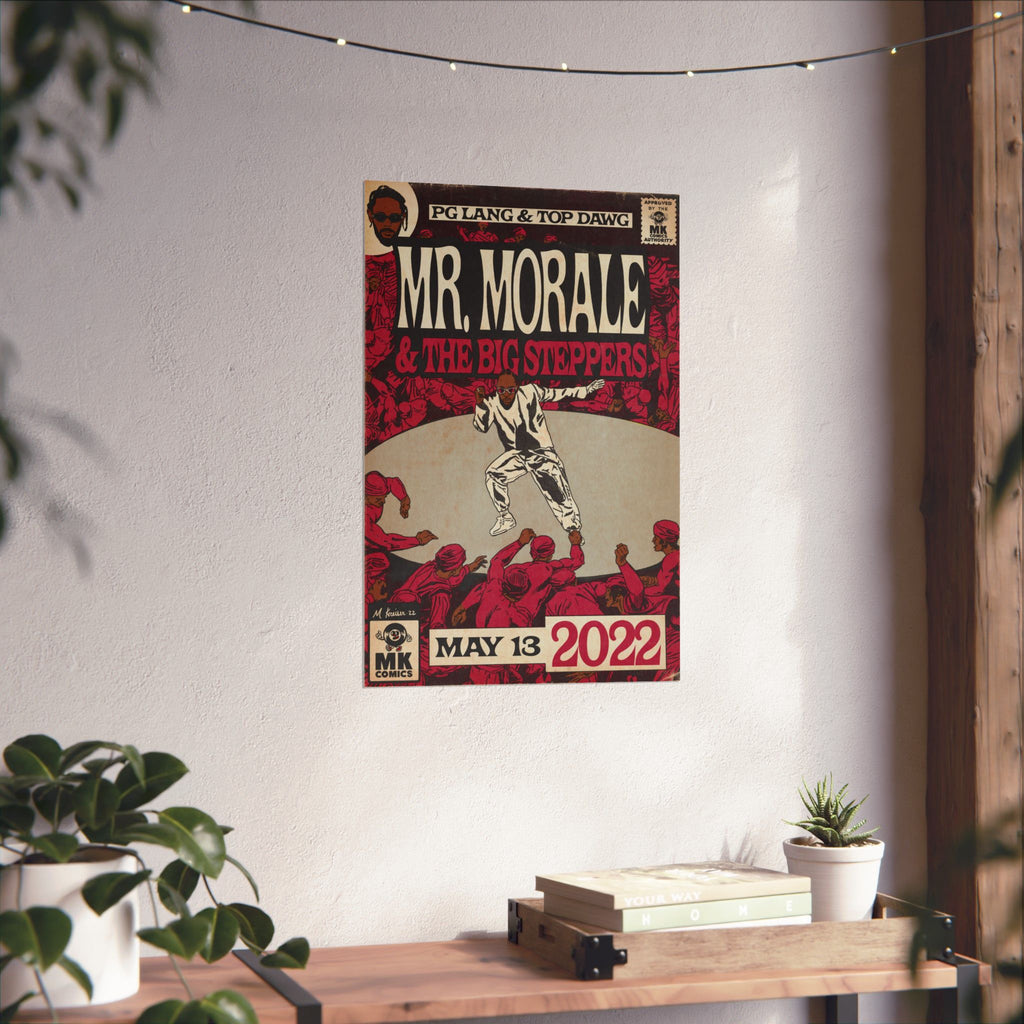 Mr.Morale & The Big Steppers- Vertical Matte Poster