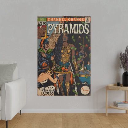 Frank Ocean - Pyramids - Matte Canvas, Stretched, 0.75"