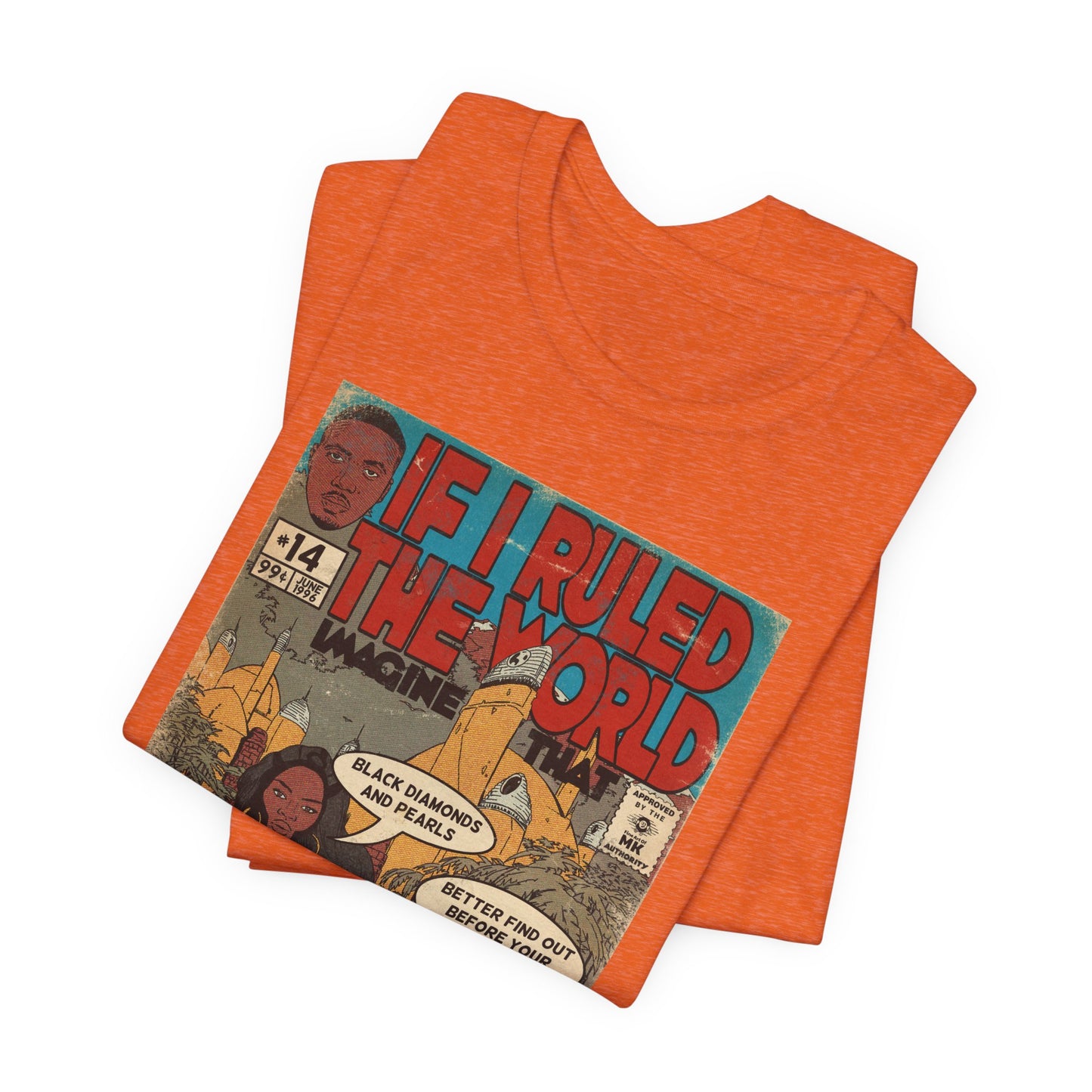 Nas & Lauryn - If I Ruled The World - Unisex Jersey T-Shirt