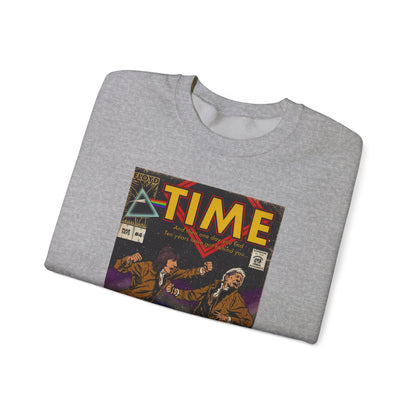 Pink Floyd- Time - Unisex Heavy Blend™ Crewneck Sweatshirt