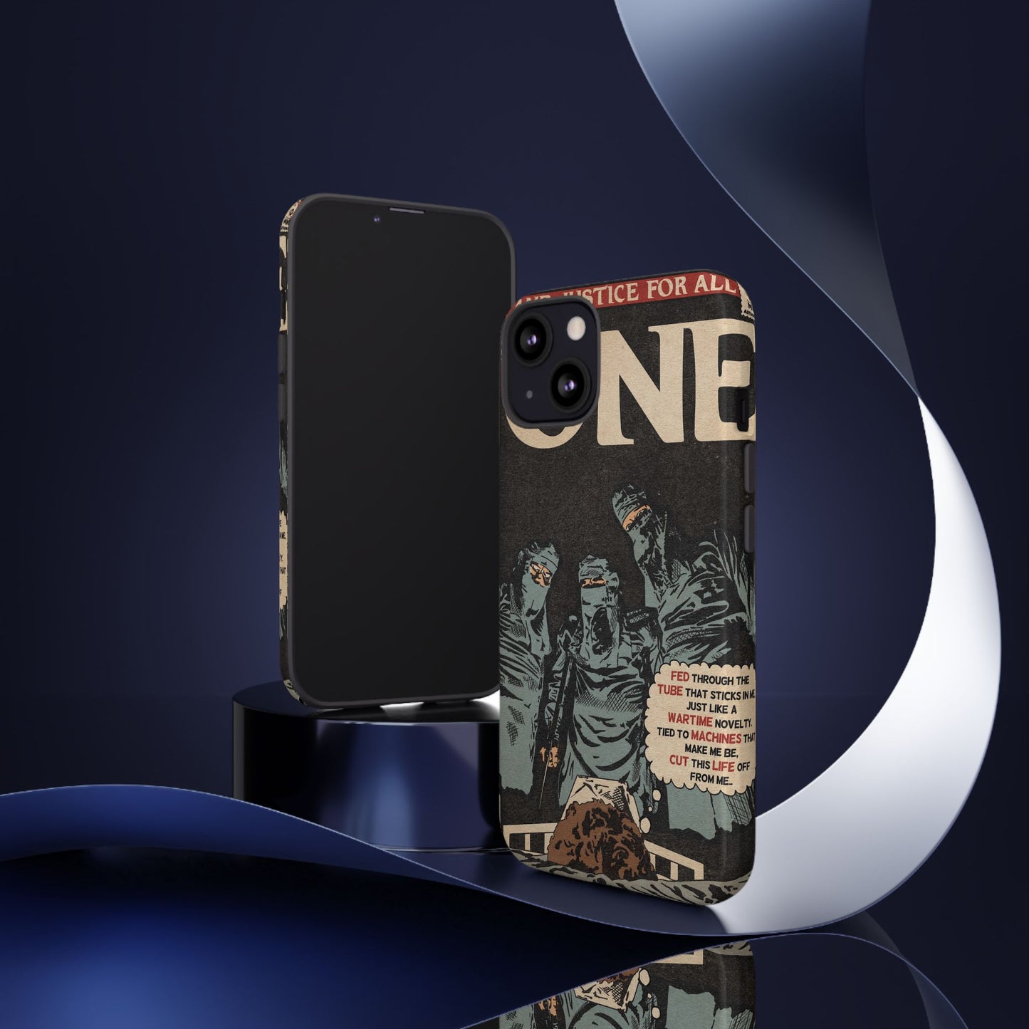 Metallica- One - Johnny Got His Gun Comic Book Art - Tough Phone Cases