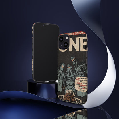 Metallica- One - Johnny Got His Gun Comic Book Art - Tough Phone Cases