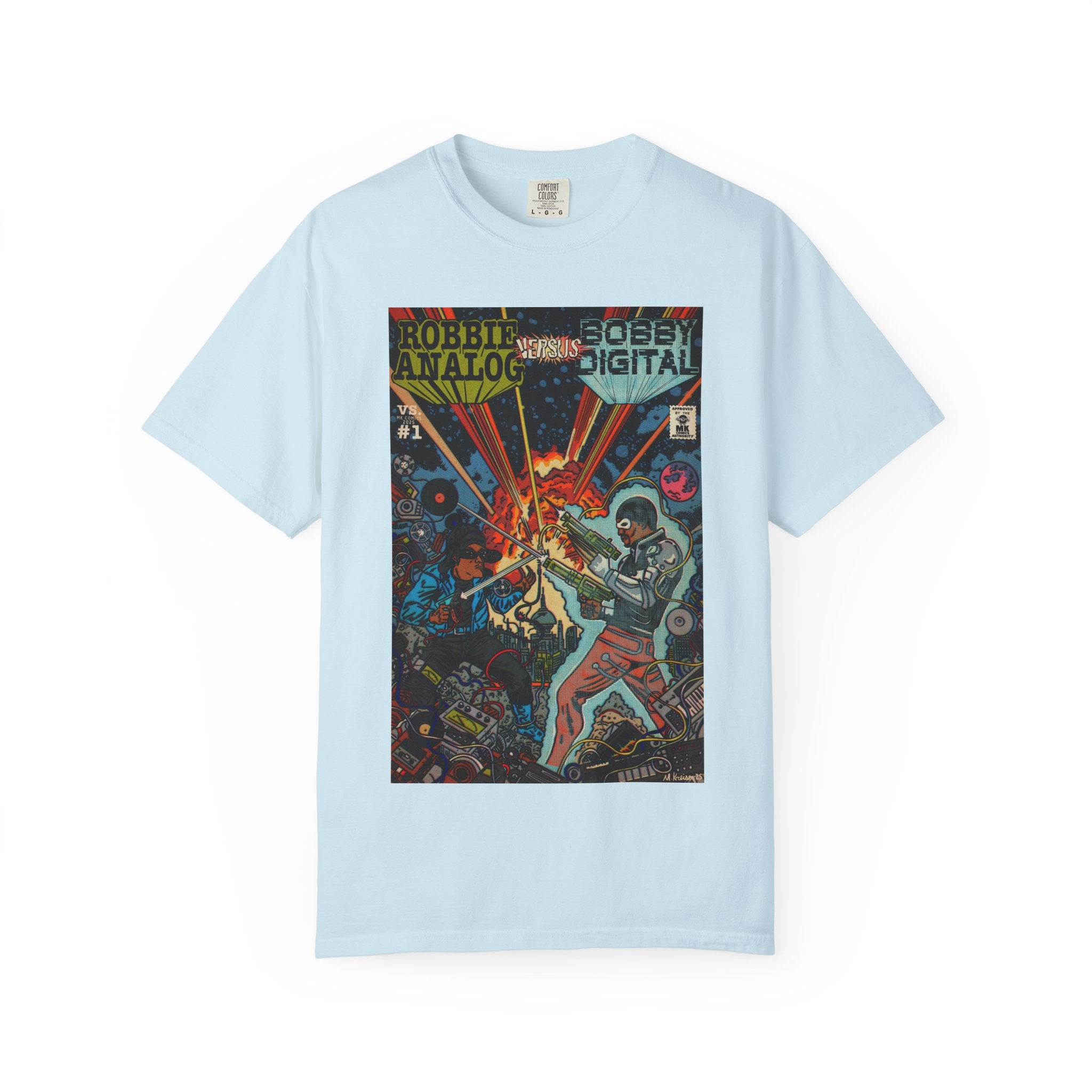 Analog vs. Digital - Unisex Comfort Colors T-shirt