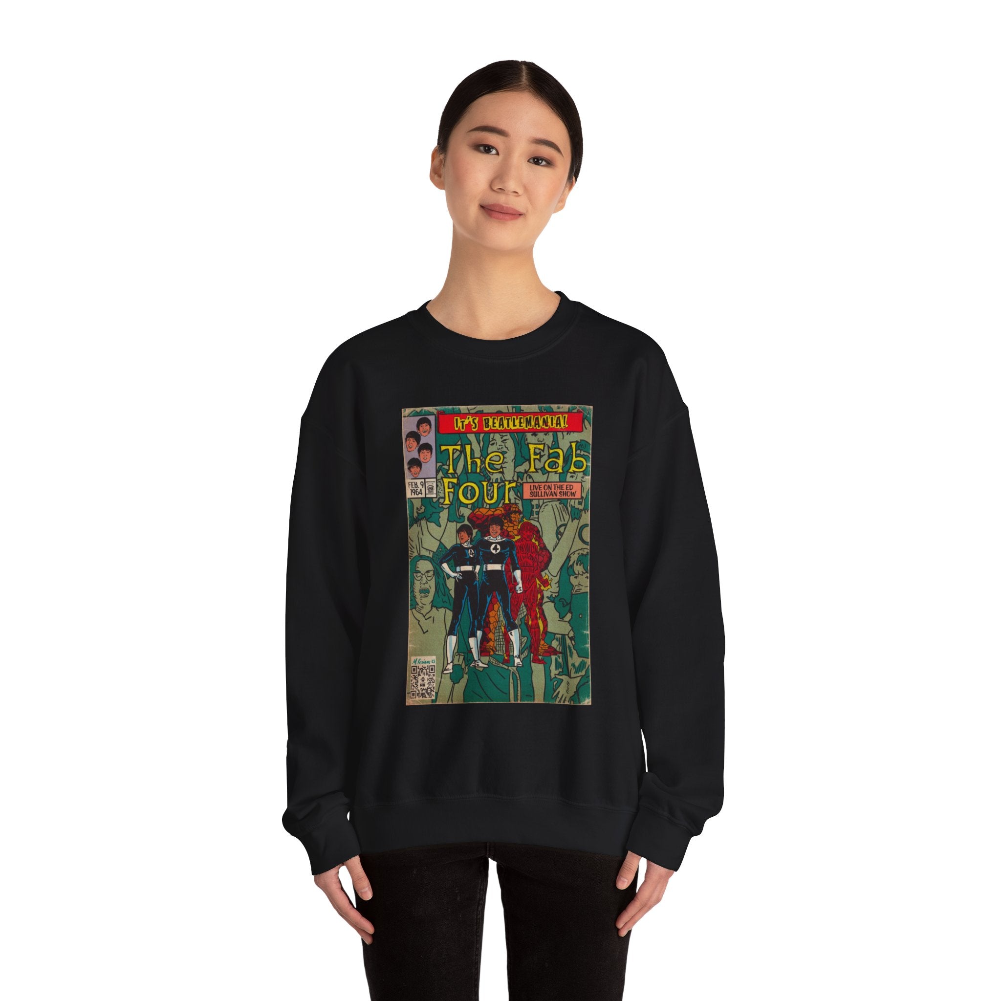 Beatlemania -  Unisex Heavy Blend™ Crewneck Sweatshirt