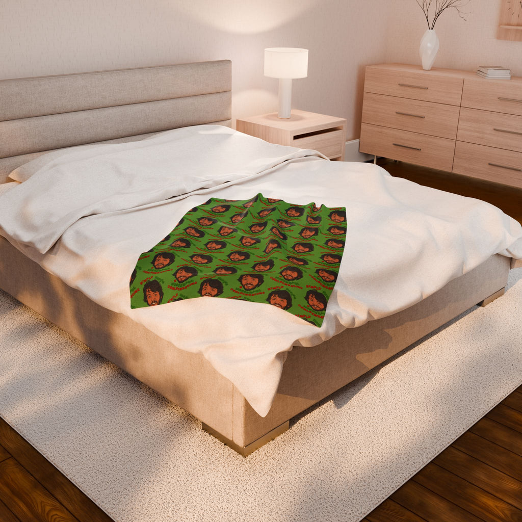 Simply Having a Wonderful Christmastime - Velveteen Plush Blanket
