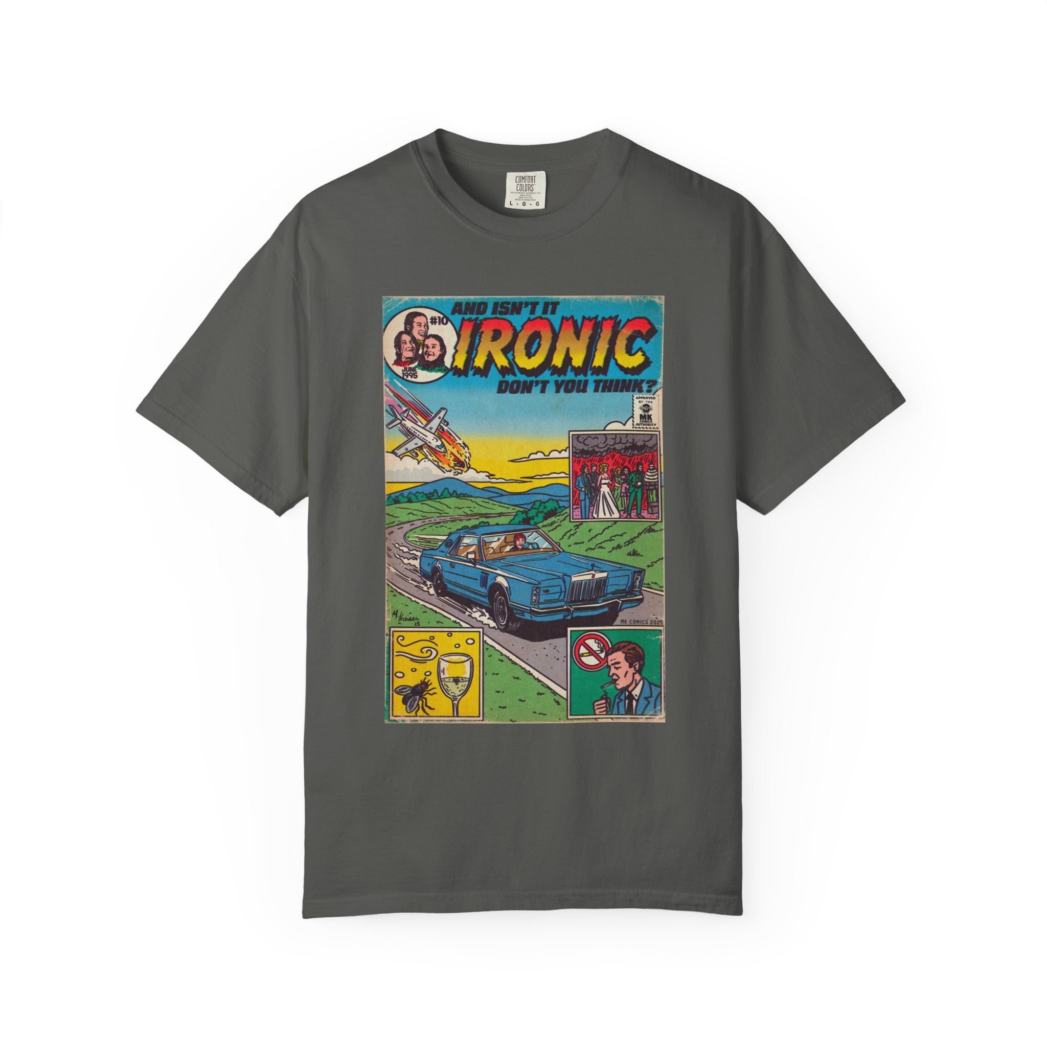 Ironic - Unisex Comfort Colors T-shirt