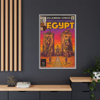 Egypt Remix - Matte Canvas, Framed (Multi-color)