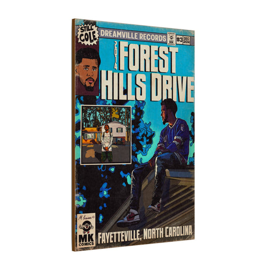 2014 Forest Hills Drive - Matte Canvas, Stretched, 0.75"