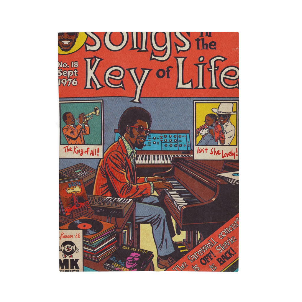 Songs in the Key of Life - Velveteen Plush Blanket