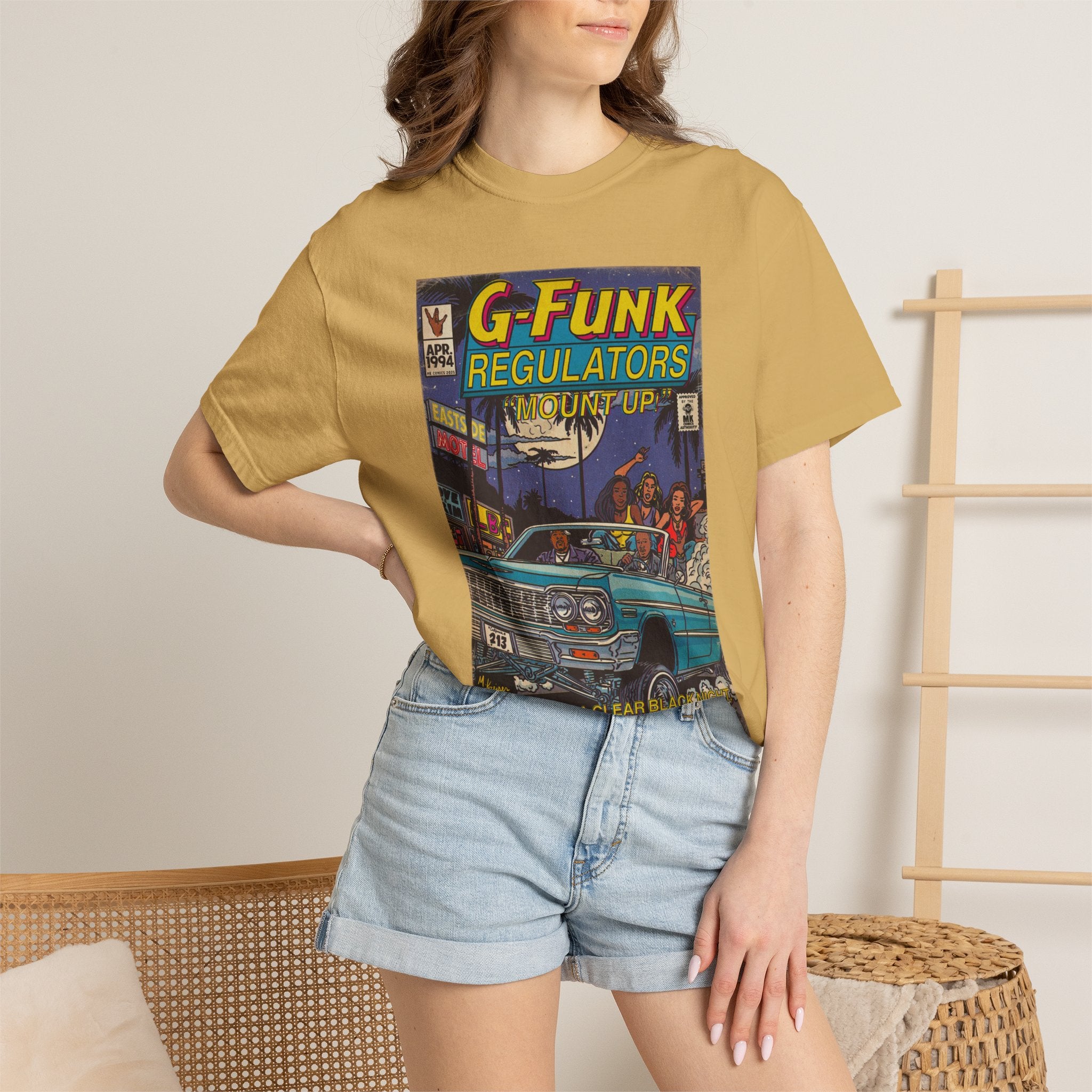 Regulate - Unisex Comfort Colors 1717 Garment-Dyed Heavyweight Crew Neck T-shirt