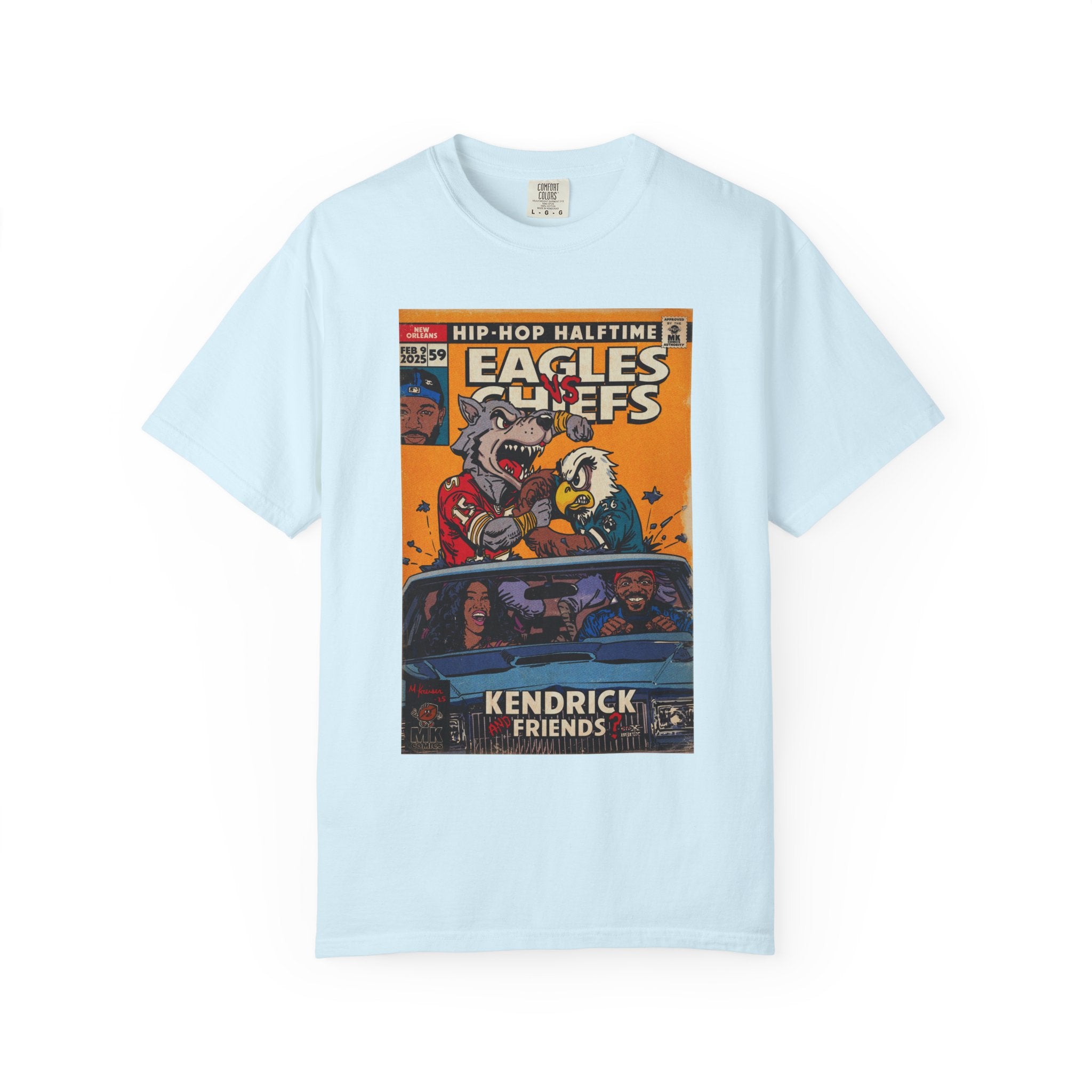 2025 Halftime - Eagles vs Chiefs -  Unisex Comfort Colors T-shirt