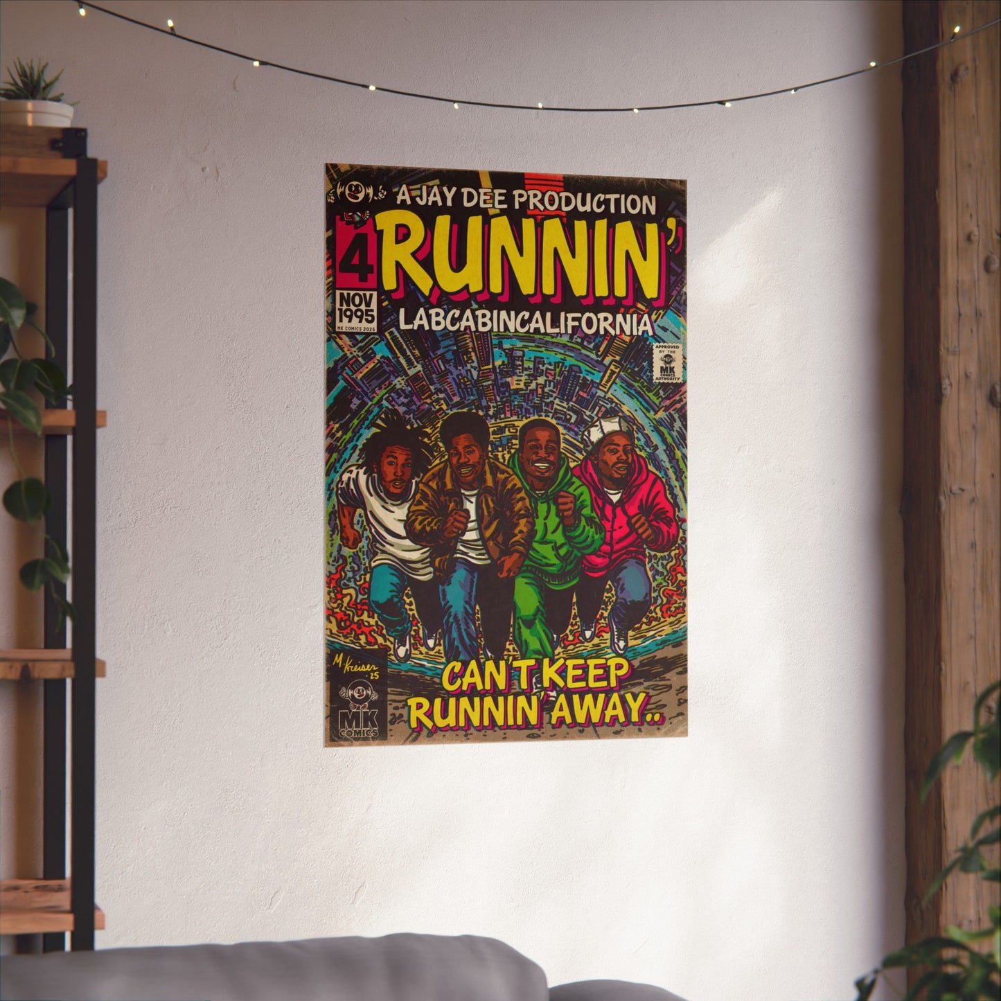 Runnin' - Matte Vertical Posters