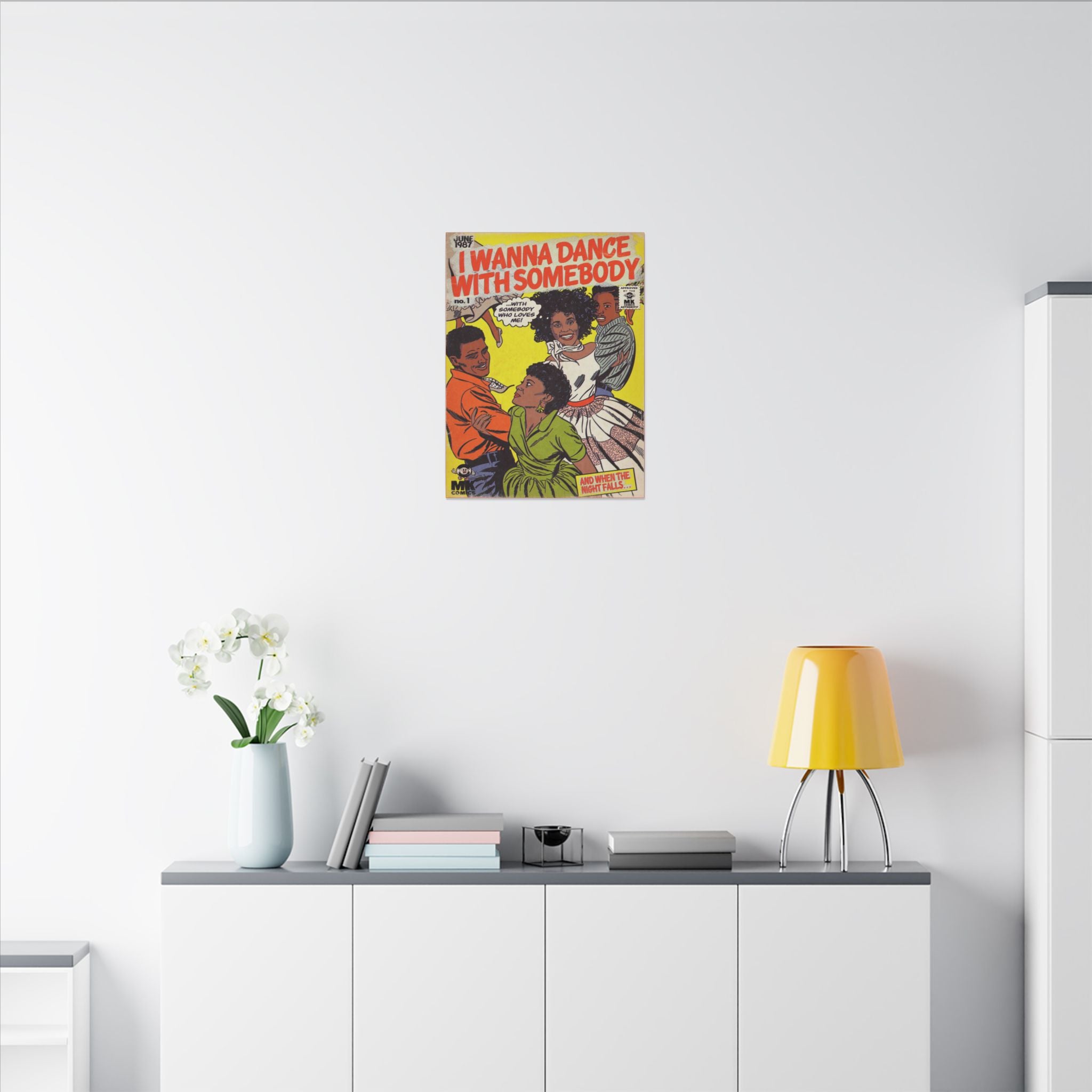 I Wanna Dance with Somebody - Matte Canvas, Stretched, 0.75" (Multi-Size)