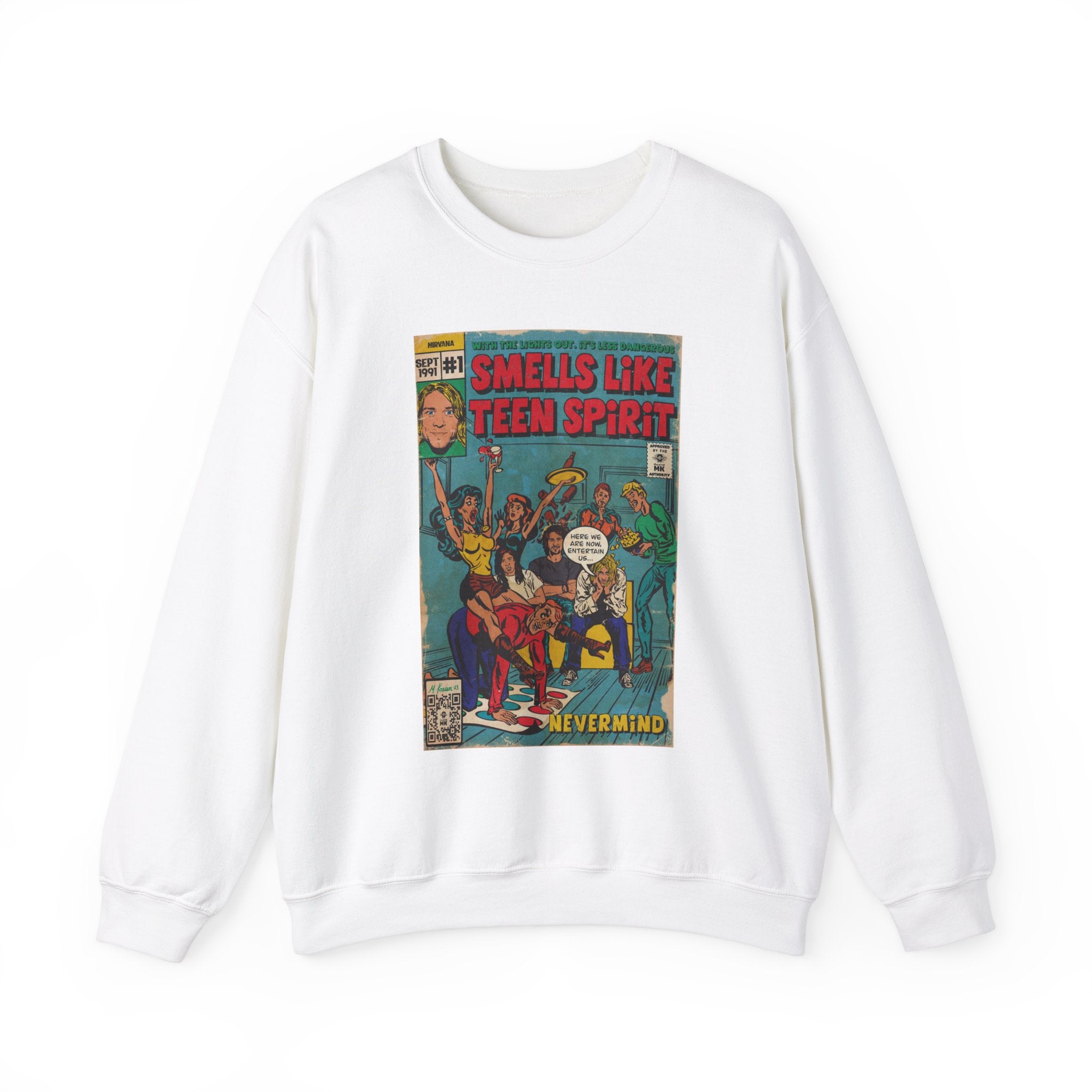 Smells Like Teen Spirit -  Unisex Heavy Blend™ Crewneck Sweatshirt