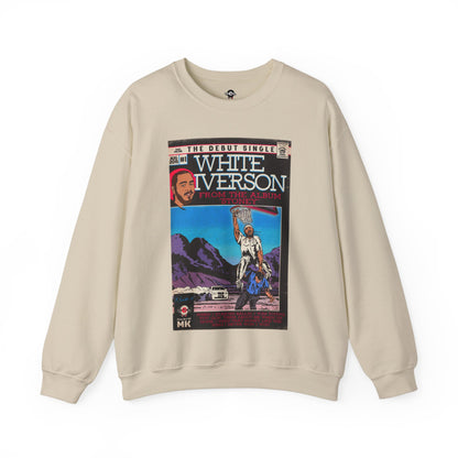 Post Malone - White Iverson -  Unisex Heavy Blend™ Crewneck Sweatshirt