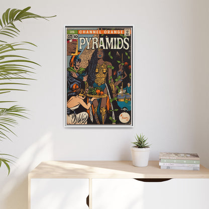 Frank Ocean - Pyramids - Gallery Canvas Wraps, Vertical Frame