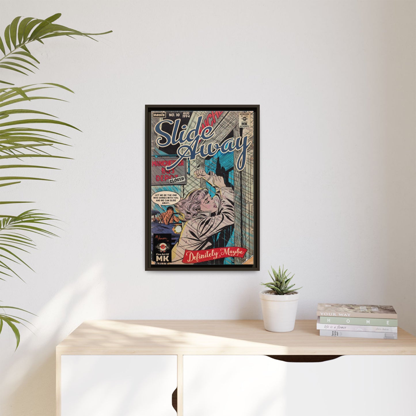 Oasis - Slide Away - Gallery Canvas Wraps, Vertical Frame