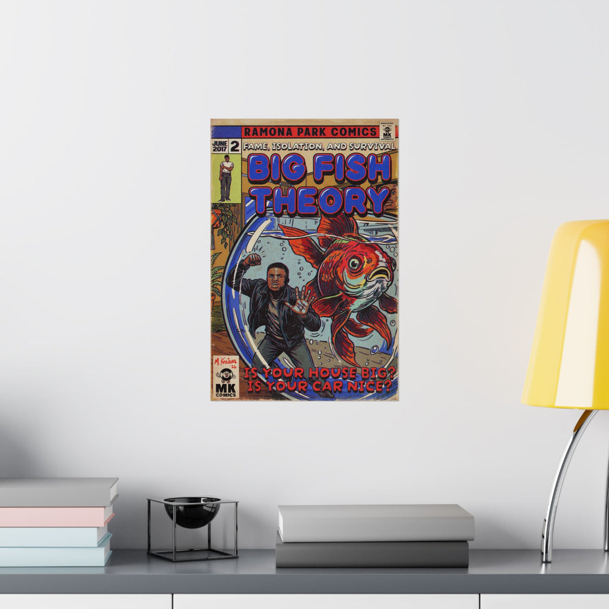 Big Fish Theory - Matte Vertical Posters