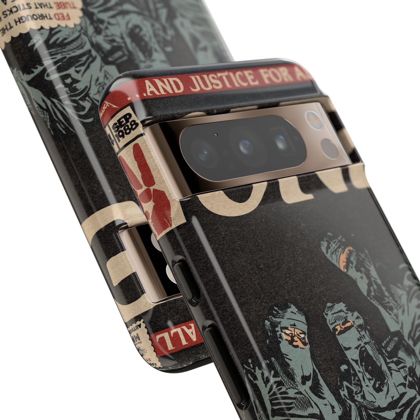 Metallica- One - Johnny Got His Gun Comic Book Art - Tough Phone Cases