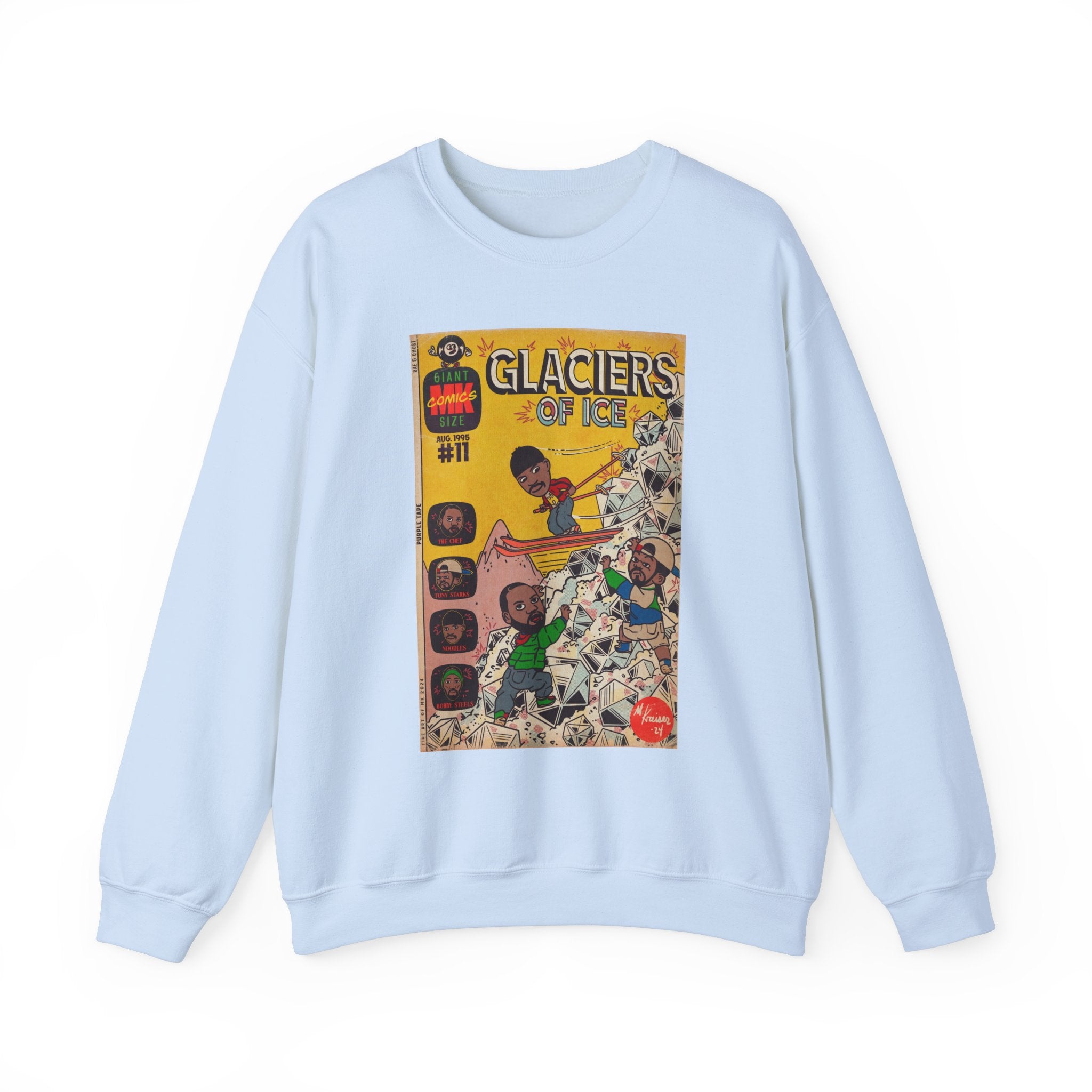 Glaciers of Ice - Unisex Heavy Blend™ Crewneck Sweatshirt