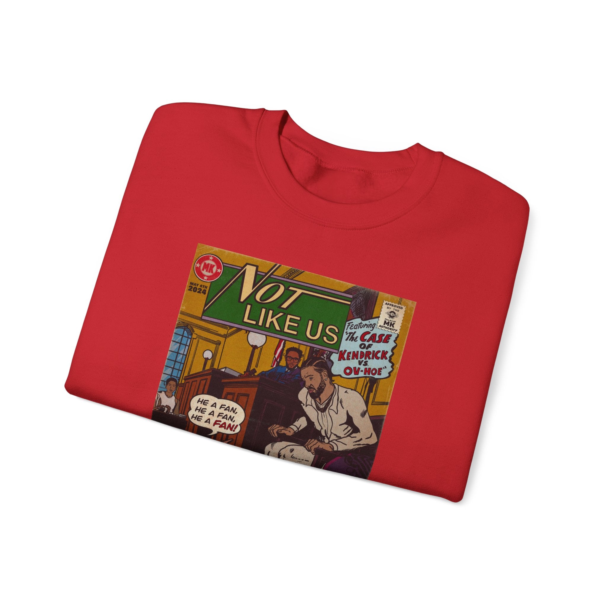 Not Like Us - Unisex Heavy Blend™ Crewneck Sweatshirt