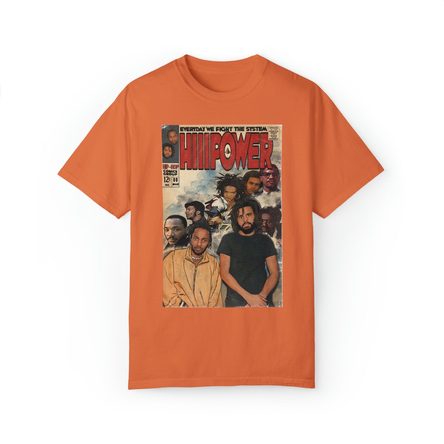Kendrick Lamar & J. Cole - HiiiPower - Unisex Comfort Colors T-shirt