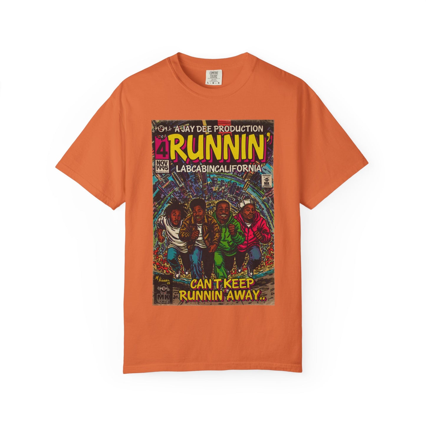 Runnin' - Unisex Comfort Colors T-shirt