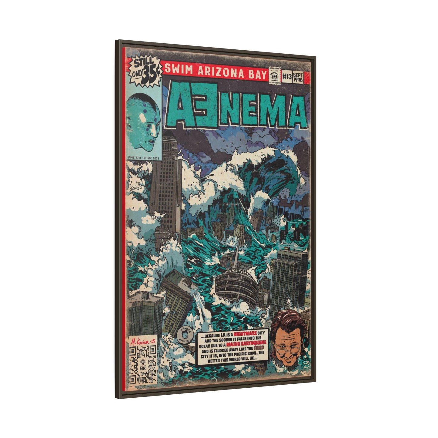 Tool - Aenema - Gallery Canvas Wraps, Vertical Frame
