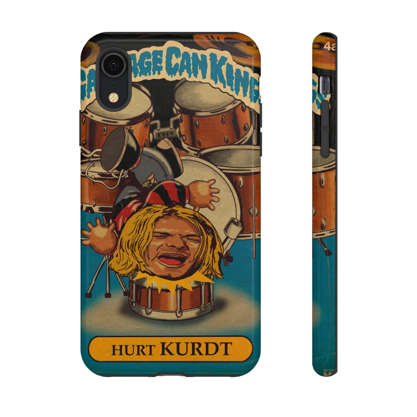 Hurt KURDT - Garbage Can Kings - Nirvana - Tough Phone Cases